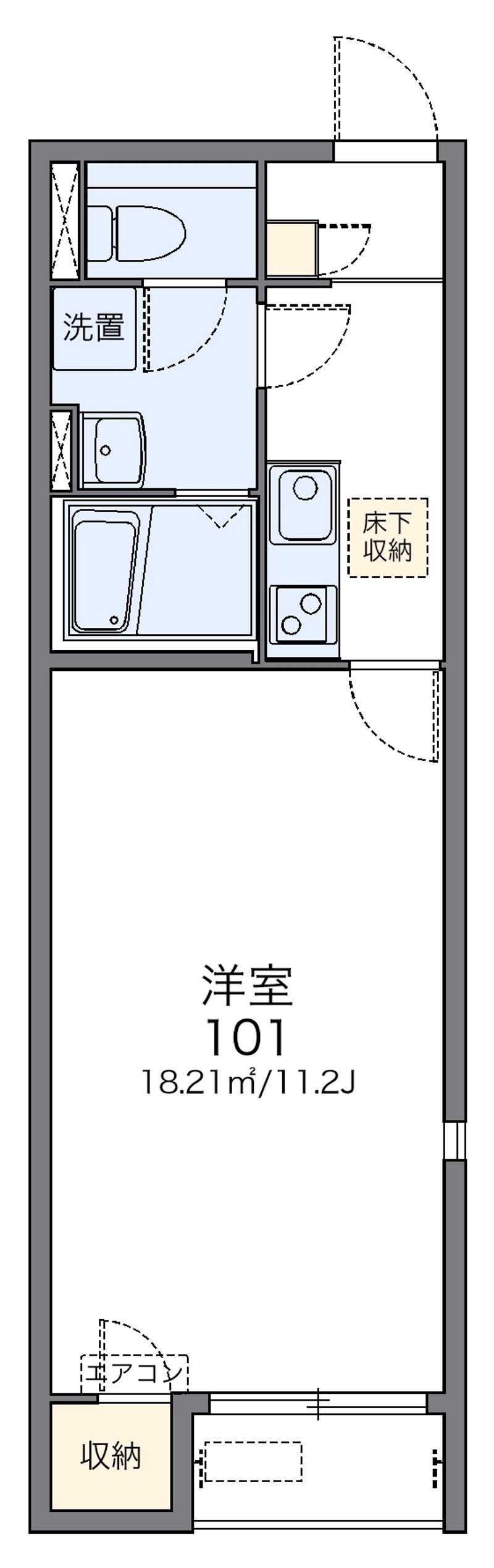 レオネクストサン　サプール 間取図