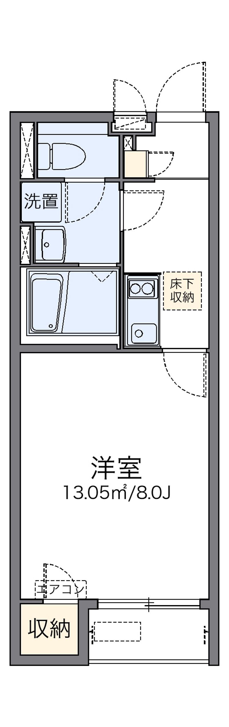 レオネクスト淀　リヴィエール 間取図