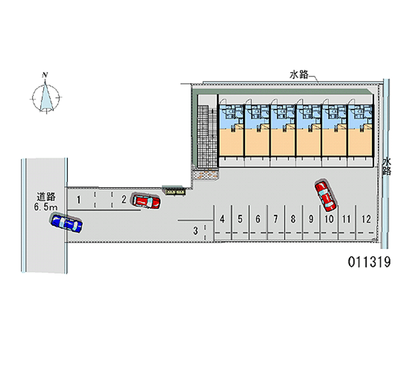 11319 Monthly parking lot