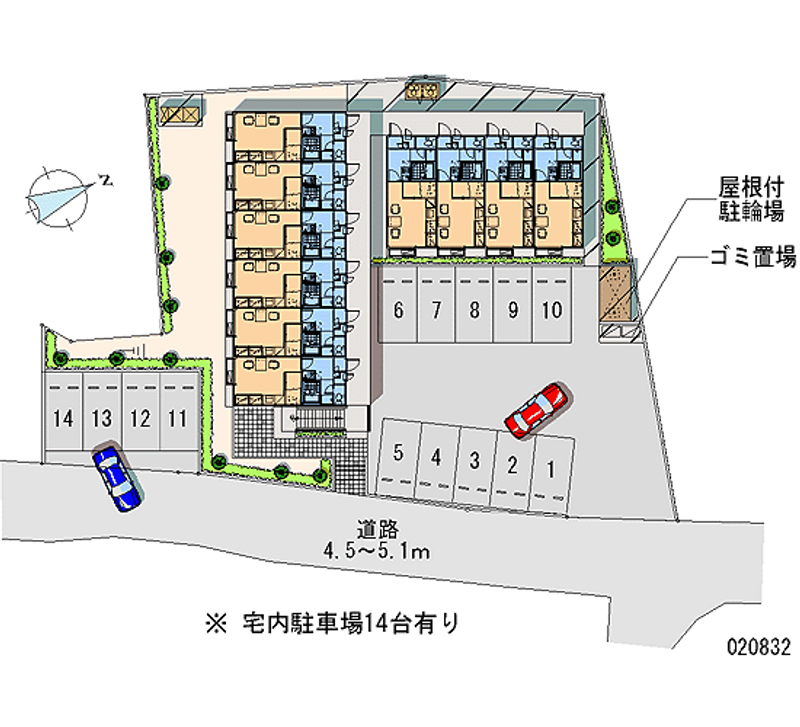 20832月租停車場