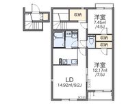 レオネクスト小緑 間取り図
