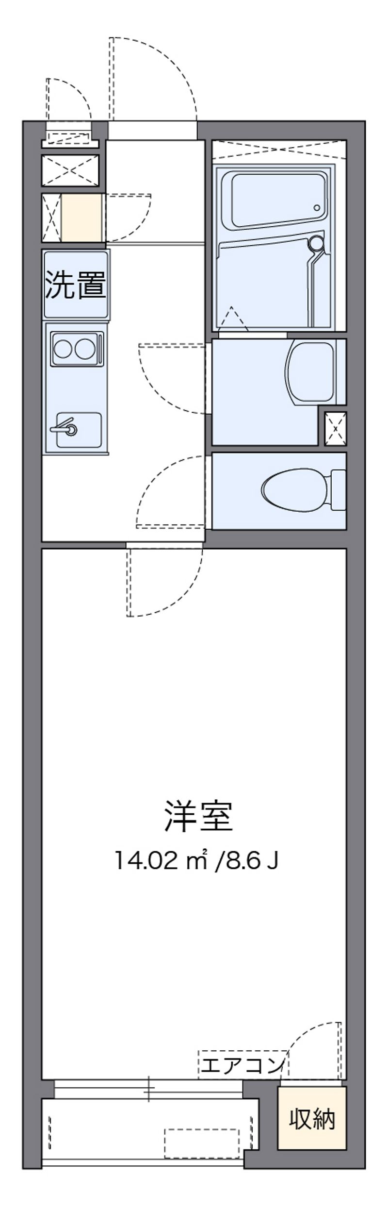 クレイノブァンテージ 間取図