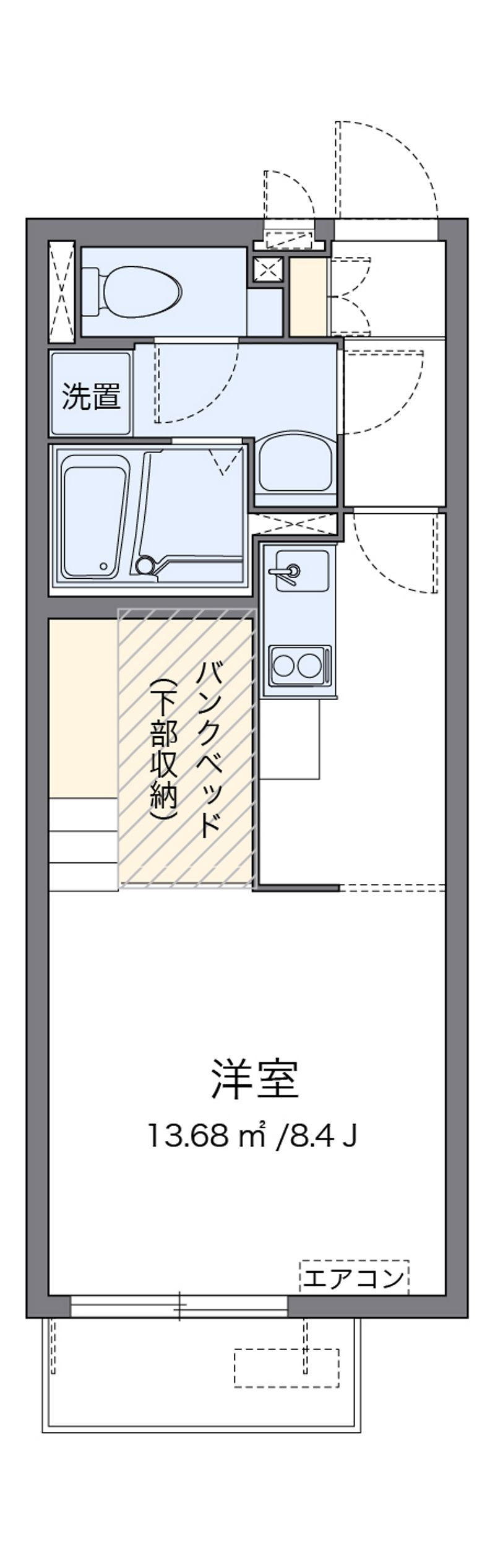 ミランダＧＲＡＮＤＥＵＲ　Ⅱ 間取り