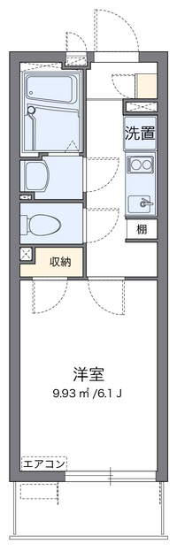 クレイノルードメール西台 間取り図