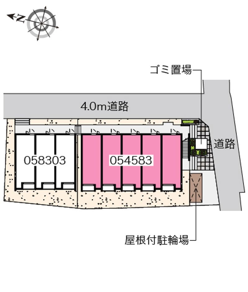 レオネクストテルビューレン 配置図