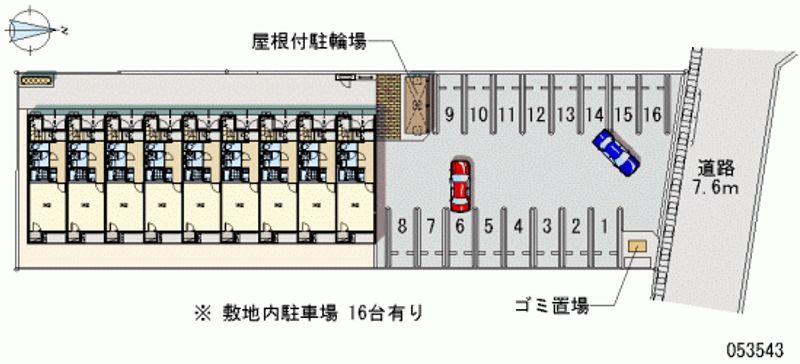 レオネクストアメニティテラス 月極駐車場