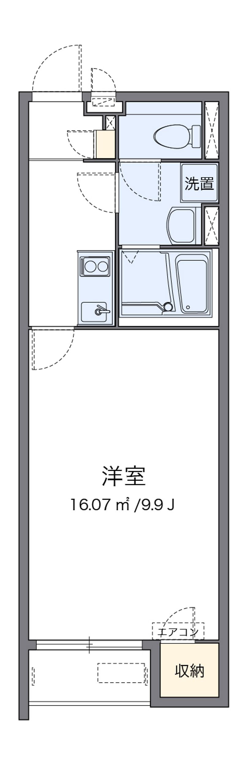 クレイノクリエイト仁川 間取り
