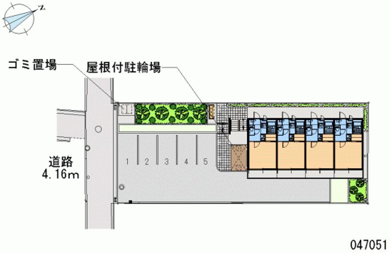 レオパレス石津西 月極駐車場