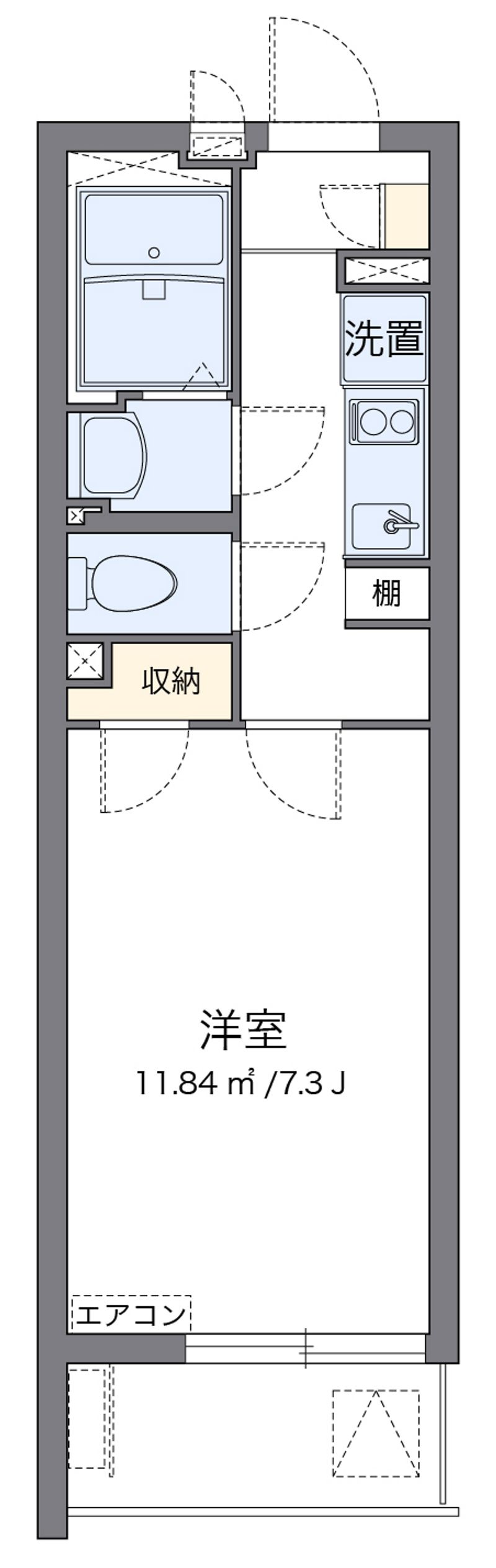 クレイノコスモ　ウーノ 間取図