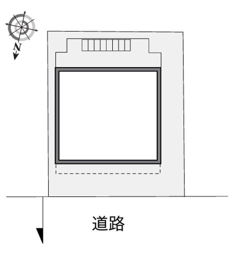 レオパレスデュオ六甲道 配置図