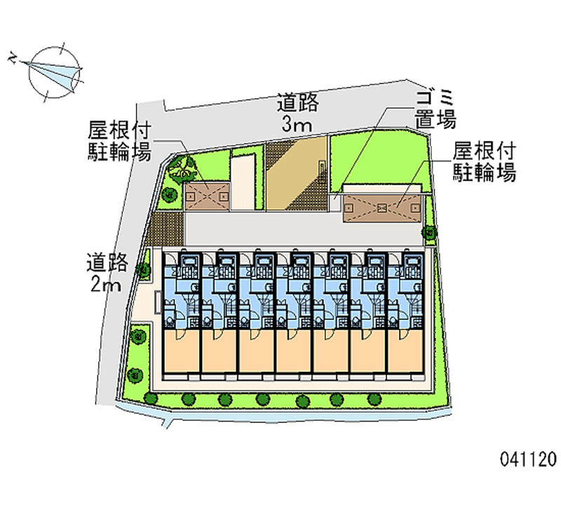 41120 bãi đậu xe hàng tháng