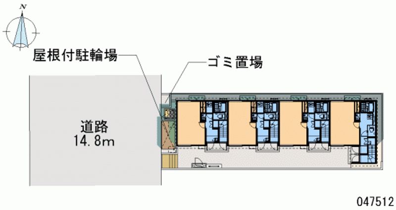 レオネクスト元八事西 区画図