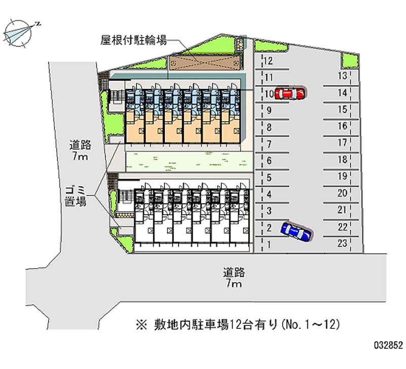 32852 Monthly parking lot