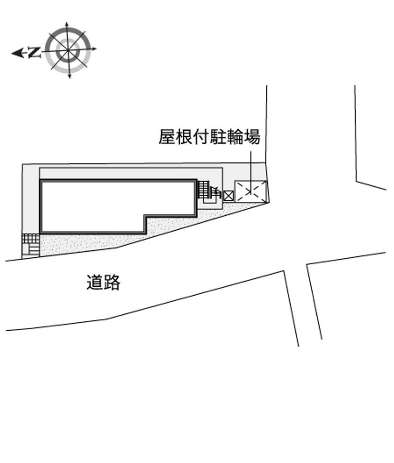 レオパレスヒルサイド 配置図