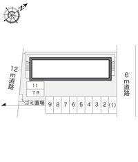 レオパレス上前ハイツＩ 駐車場