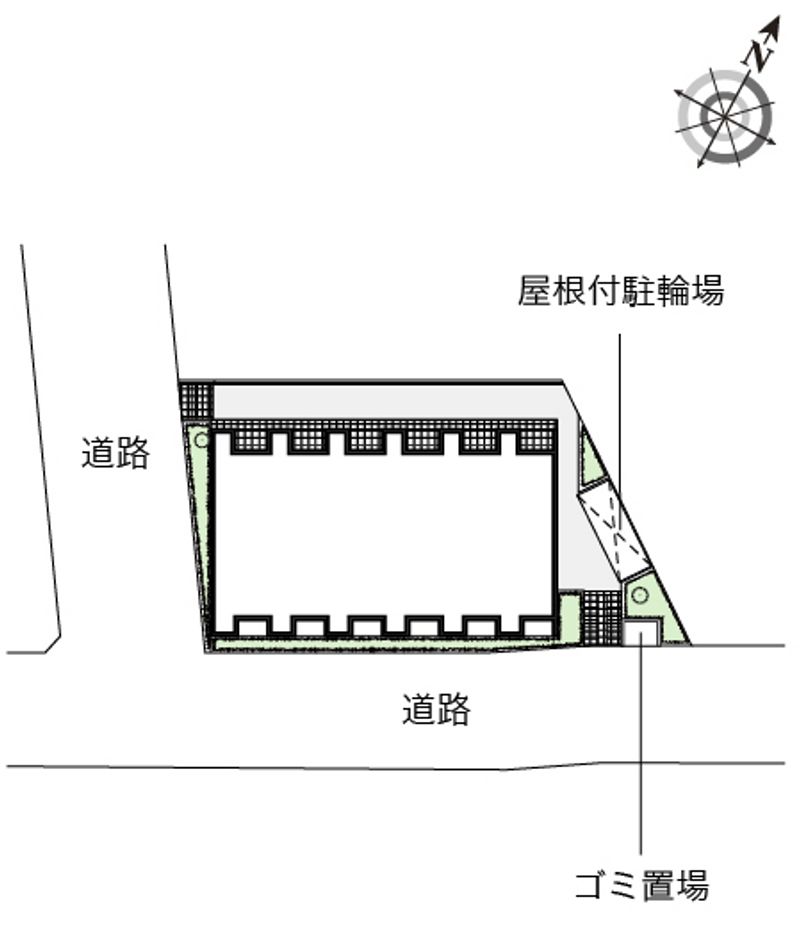 レオネクストやまとⅡ 配置図