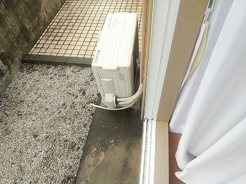 レオパレスエスペランサＢ バルコニー