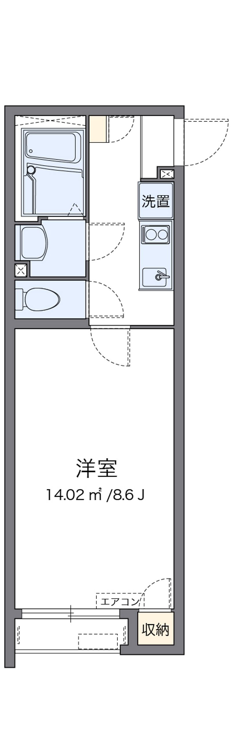 クレイノ吉見ノ里Ⅱ 間取り