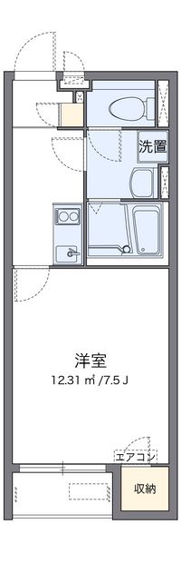 クレイノラ　カンパーニュ 間取り図