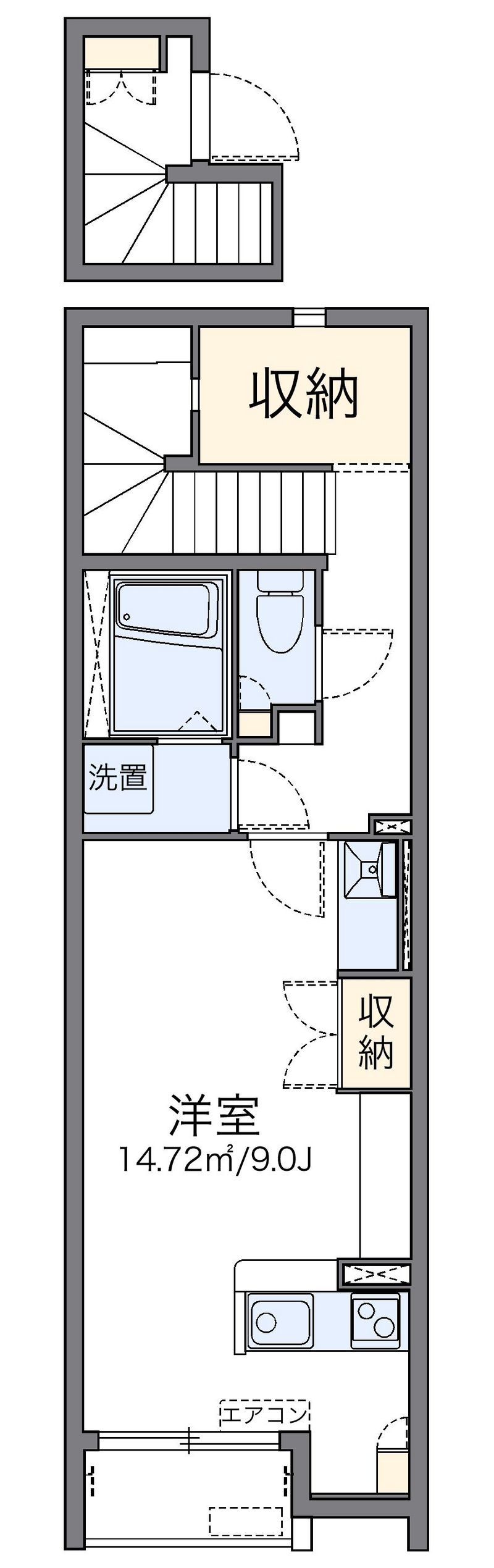 レオネクストアニバーサリー 間取図