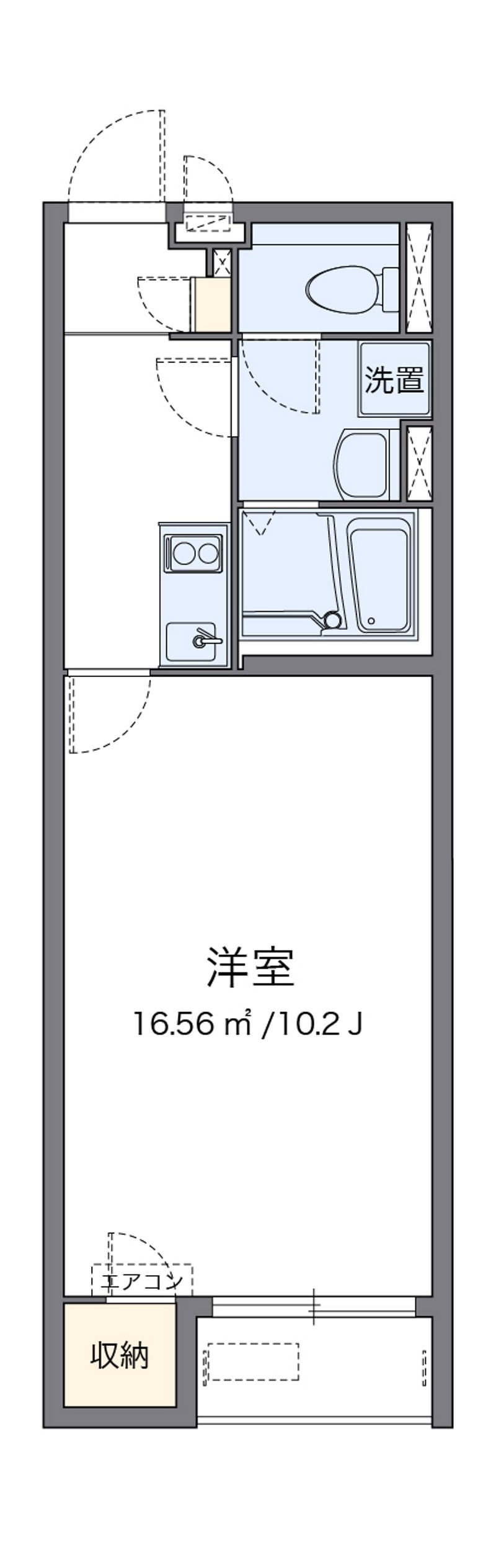 クレイノウイングワード感田 間取図