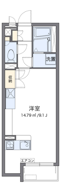 ミランダＴＳＵＮＯＳＨＩＴＡ 間取り図