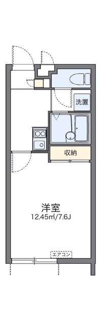 レオパレス豊 間取り図