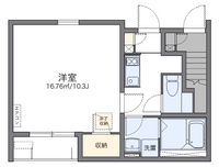 レオネクストＦＵＴＡＢＡ　Ⅱ 間取り図