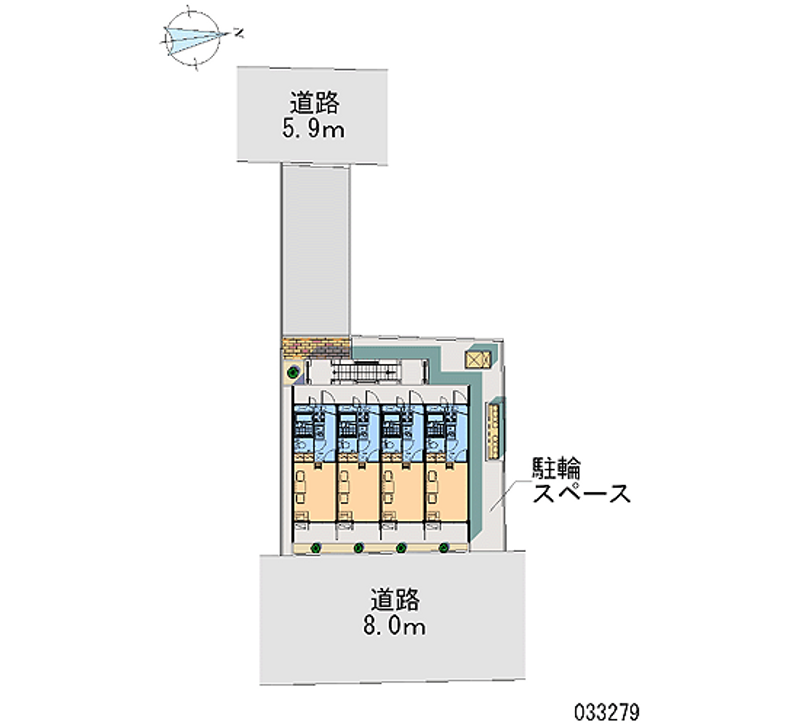 レオパレスＦＬＯＷＥＲ南吉成 月極駐車場