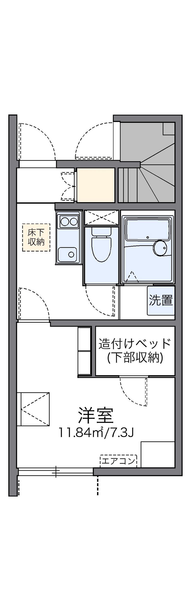 レオネクスト三ノ輪 間取図