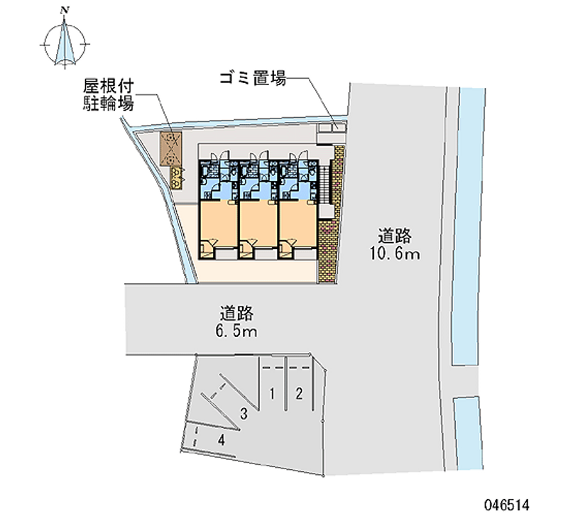 レオネクスト春 月極駐車場