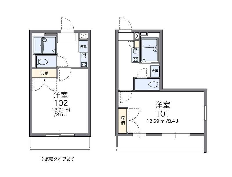 レオパレスＭｉｌｋｙ　Ｗａｙ 間取図