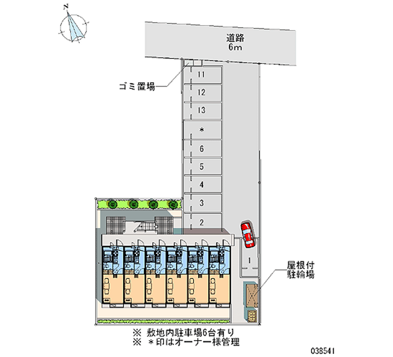 38541 월정액 주차장