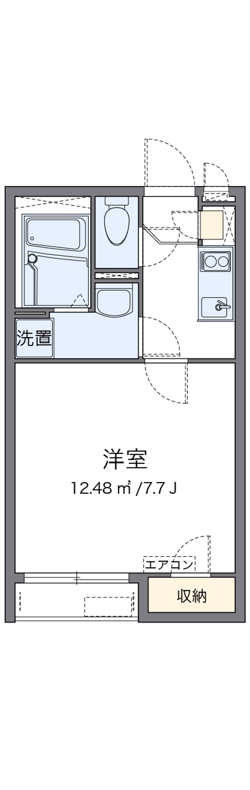 クレイノＹＡＭＡＫＯⅤ 間取り