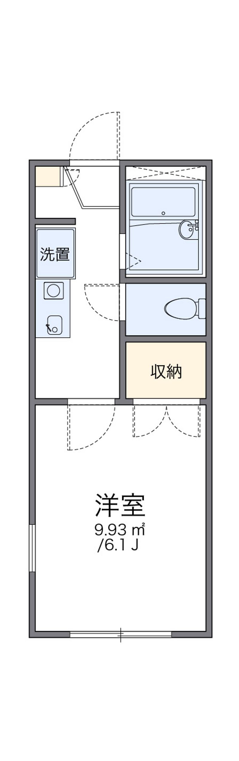 レオパレスフローラル・ヴィラ 間取り