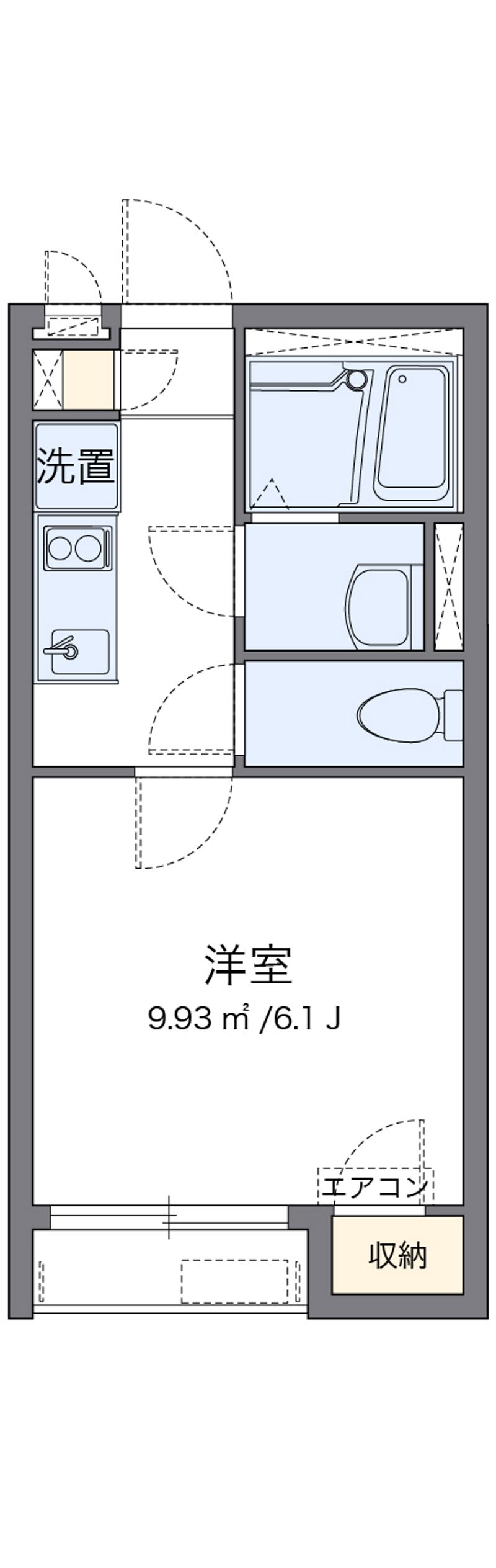 クレイノＣＵＲＲＥＮＴ 間取図