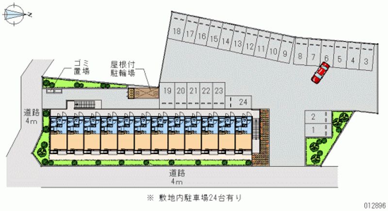 12896月租停車場