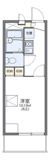 レオパレス原田 間取り図