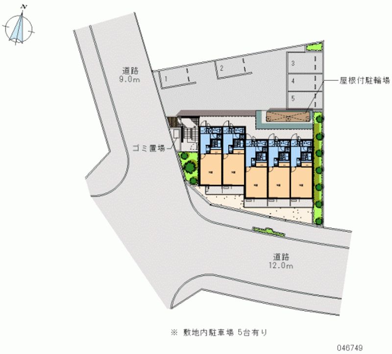 レオネクストレグルス 月極駐車場