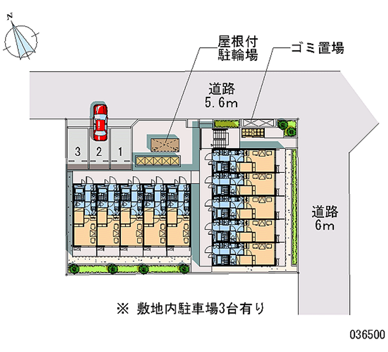 レオパレス栄町 月極駐車場