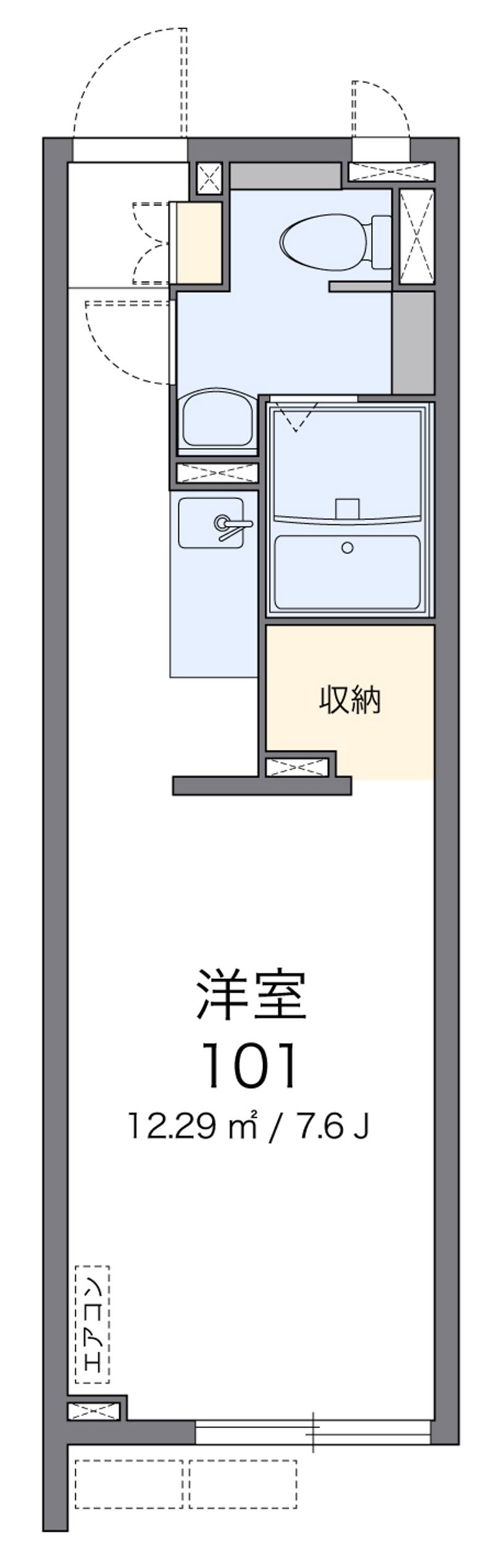 アルクヴィラ　アンシャンテ 間取図