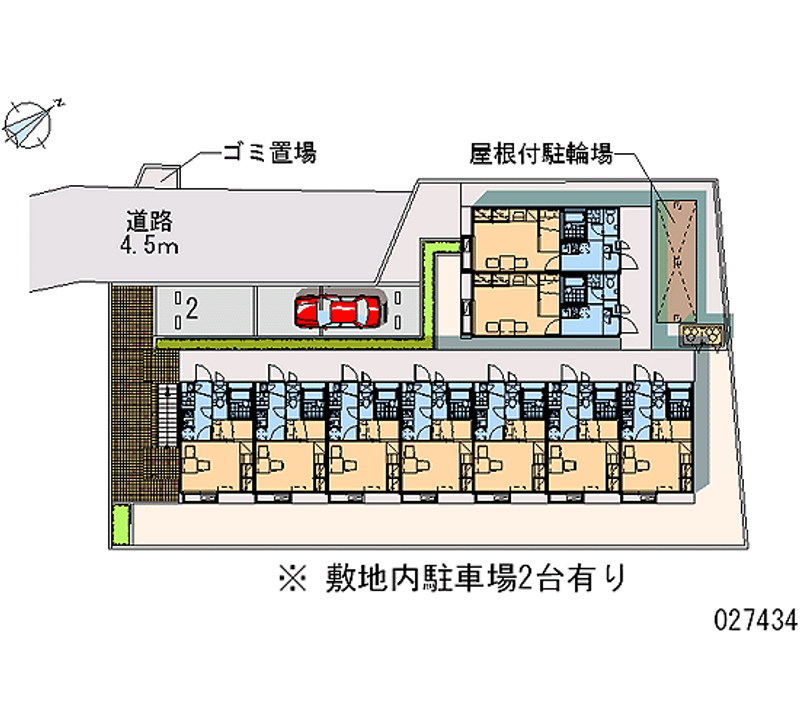 レオパレスエスト 区画図