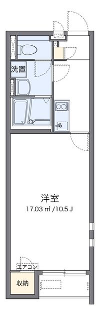 クレイノユートピア 間取り図