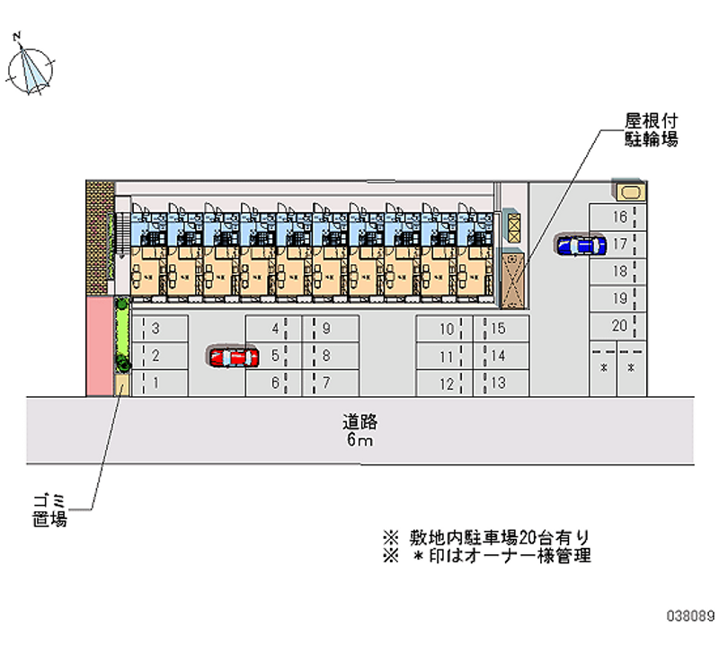 38089 월정액 주차장