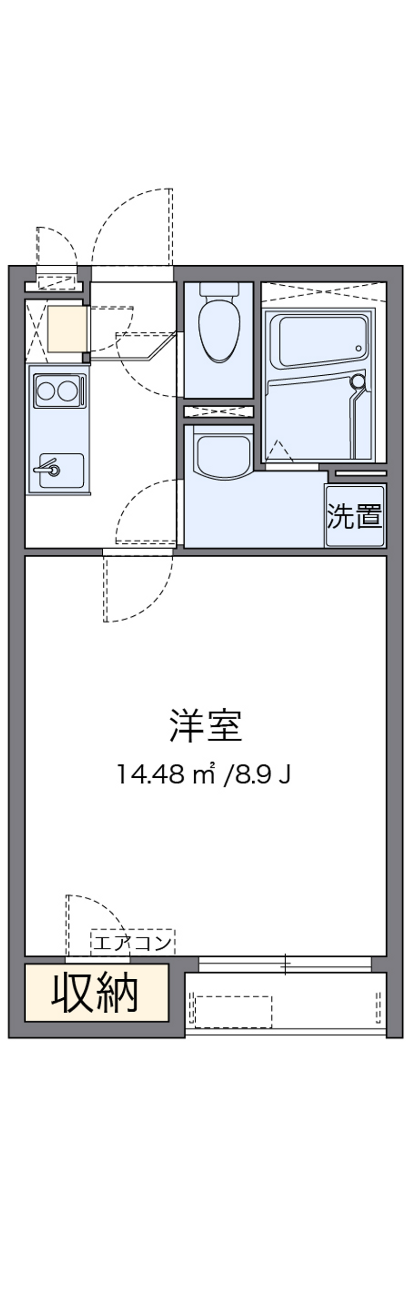 クレイノグロッケンバルト 間取り