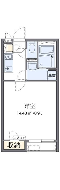 クレイノグロッケンバルト 間取り図