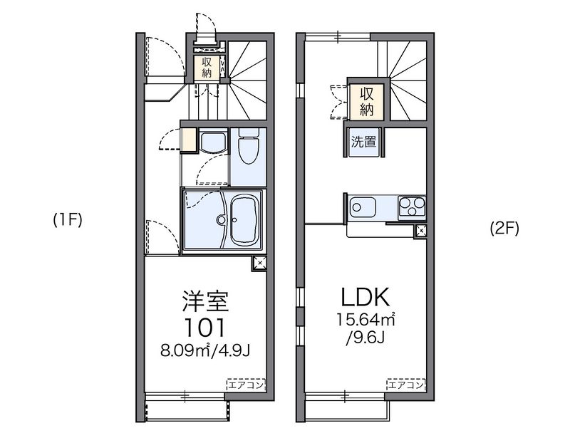 レオネクストＪｕｂｉｌｅｅⅡ 間取図