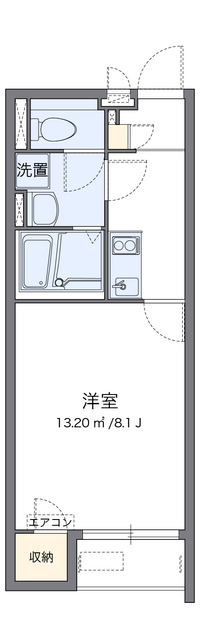 クレイノ陶元町 間取り図