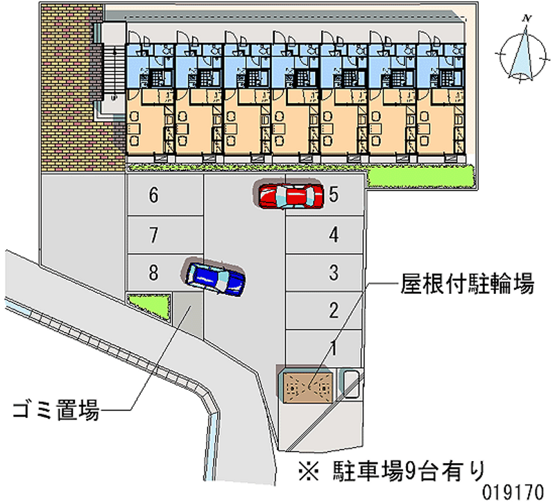 19170 Monthly parking lot