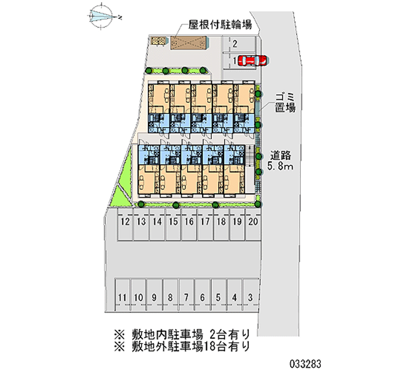 33283月租停车场